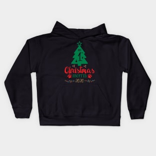 My First Christmas Adopted 2020, Xmas Tree Ugly Pajamas Gift Kids Hoodie